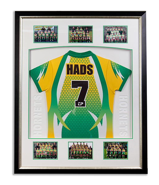 How to frame a Sports Jersey with Matboard 