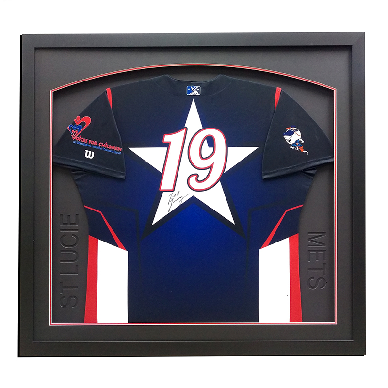 new york mets framed jersey